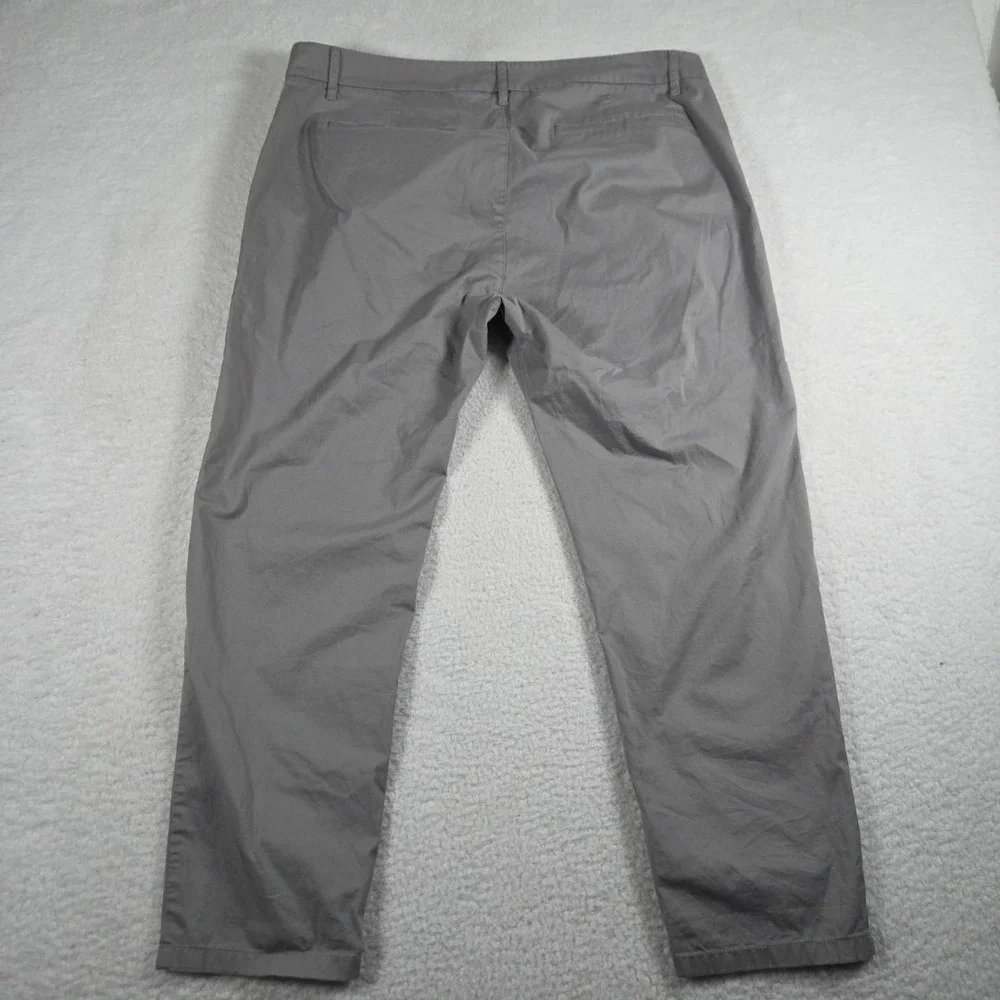 J. Crew Women's‎ Gray Slim Boyfriend Chino Pants in Size 34